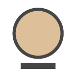 tapete de color beige