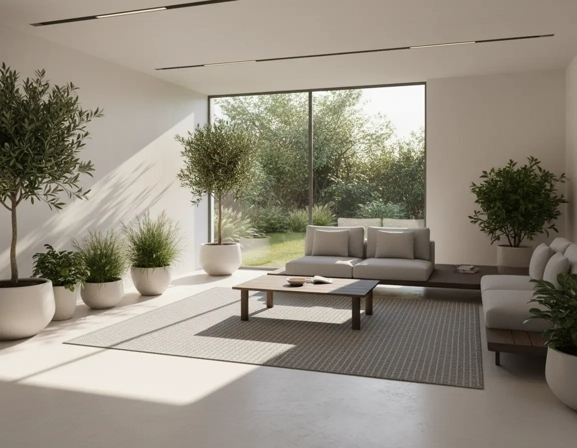 Tapete Texturizado Gris con Diseño Abstracto Render