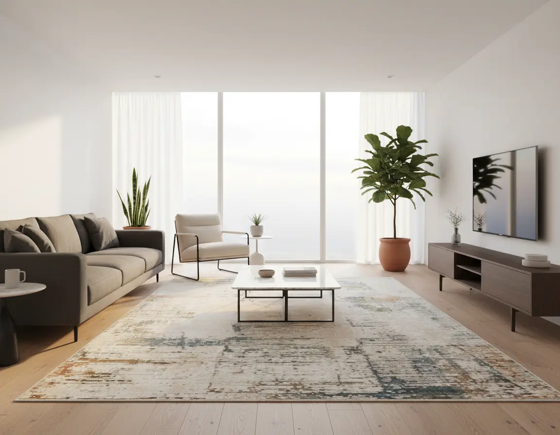 Tapete Abstracto Neutro con Diseño Lineal en Gris Oscuro Render