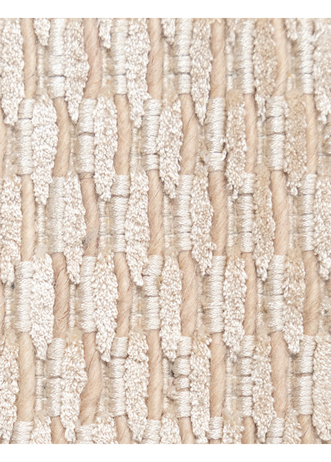 Tapete Texturizado Beige con Diseño Geométrico Sutil