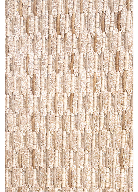 Tapete Texturizado Neutro con Diseño de Tejido Natural