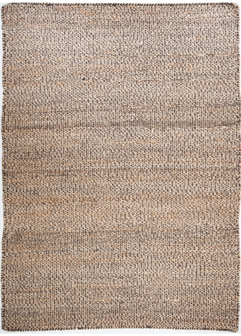 Tapete Texturizado Neutro con Diseño Jaspeado en Gris Oscuro