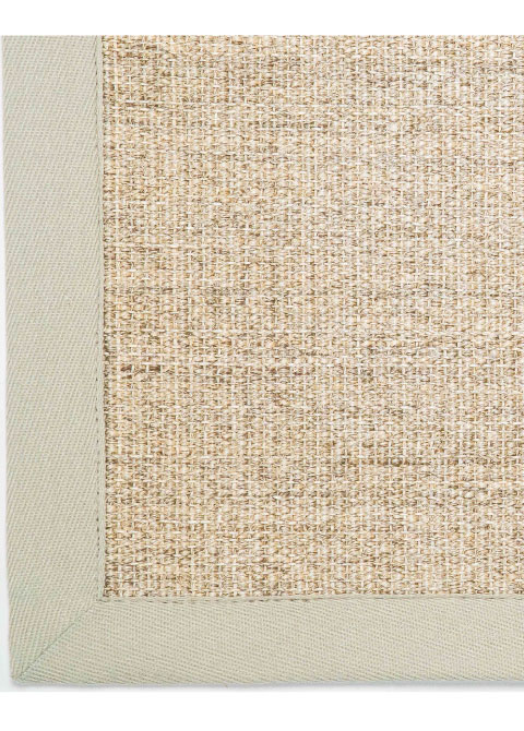 Tapete Texturizado Neutro con Borde Definido