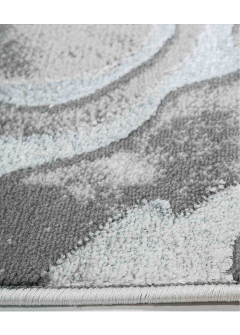 Tapete Moderno Neutro con Diseño Abstracto en Gris Oscuro