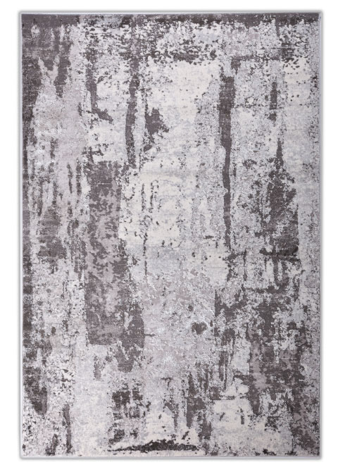 Tapete Moderno Gris con Textura Abstracta