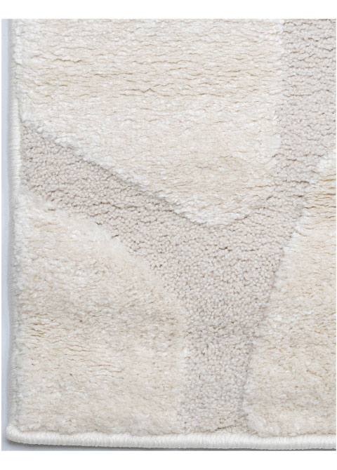 Tapete Moderno Neutro con Diseño de Piedras