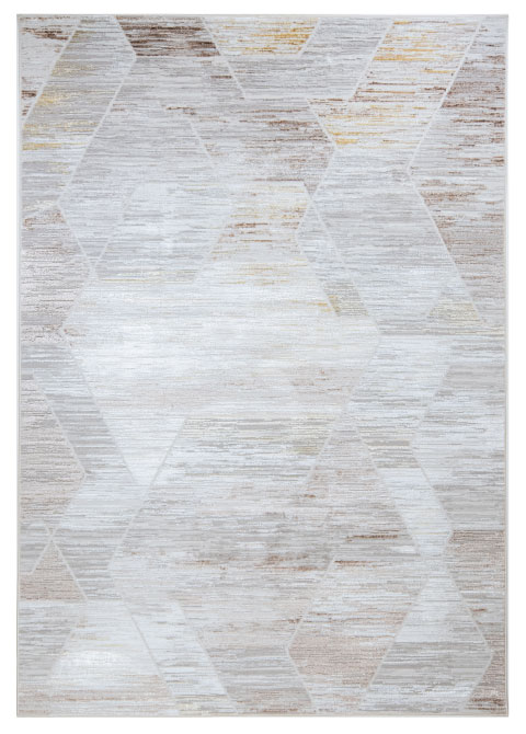 Tapete Moderno Neutro con Diseño Geométrico en Café