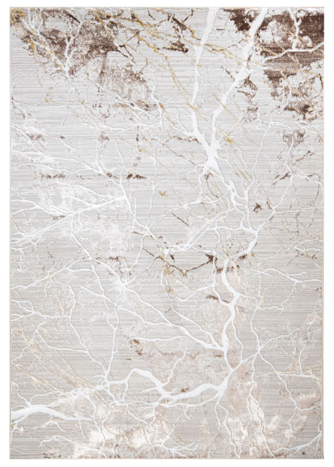 Tapete Moderno Neutro con Diseño de Vetas en Café