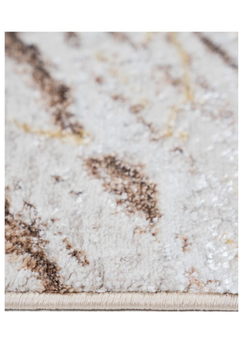 Tapete Moderno Neutro con Diseño Abstracto en Cafe