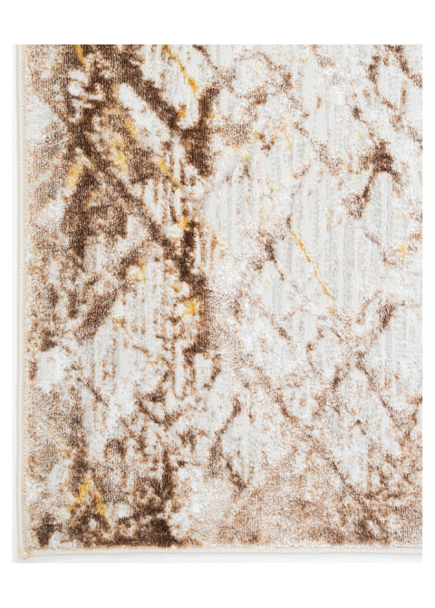 Tapete Moderno Neutro con Diseño Abstracto en Café