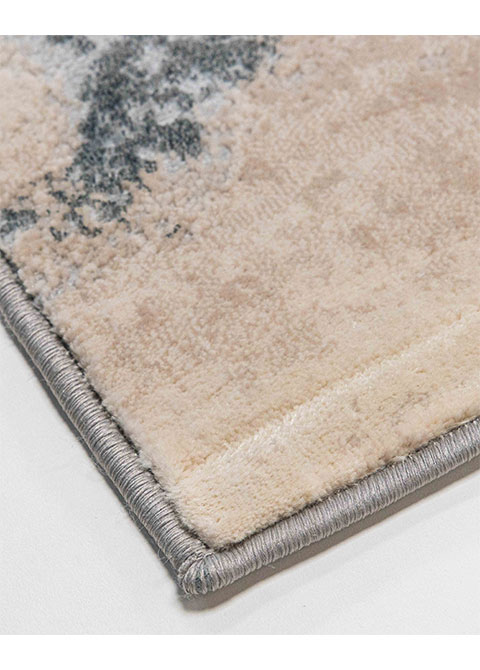 Tapete Moderno Neutro con Diseño Abstracto en Cafe