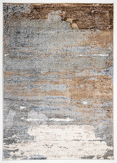 Tapete Abstracto Cafe con Diseño de Acuarela