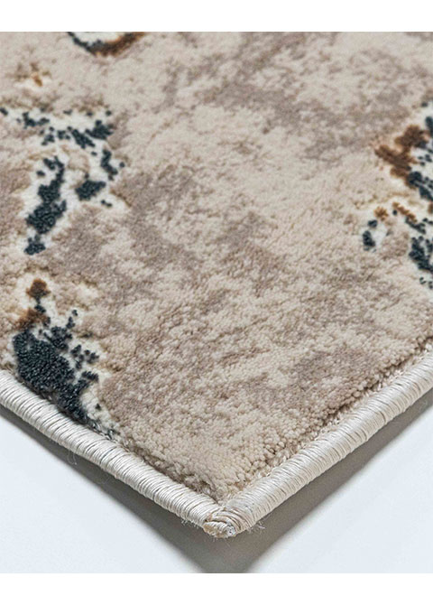 Tapete Moderno Neutro con Diseño Abstracto en Gris Oscuro