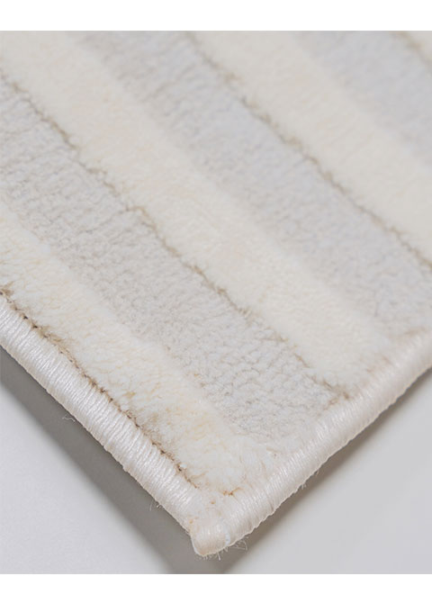 Tapete Moderno Neutro con Diseño Geométrico en Gris