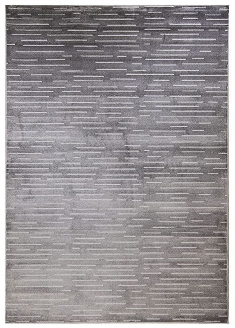 Tapete Moderno Gris con Diseño de Líneas para un Ambiente Relajante