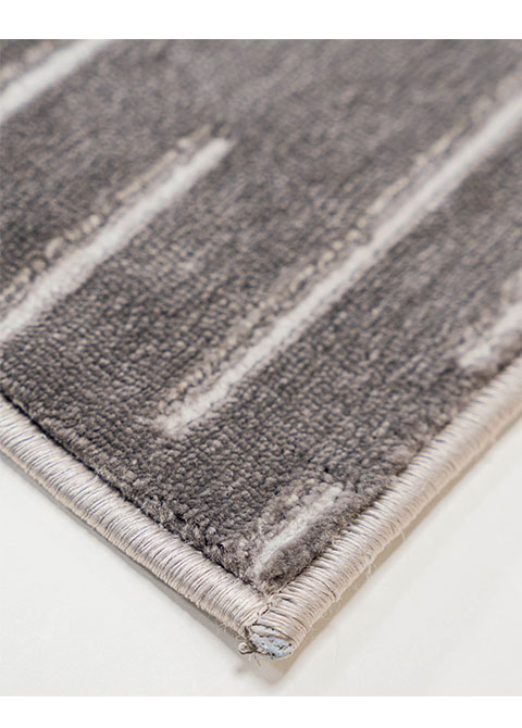 Tapete Moderno Gris con Diseño de Líneas para un Ambiente Relajante