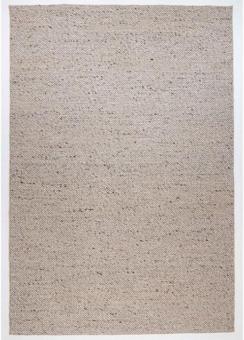 Tapete Texturizado Neutro con Diseño Trenzado Sutil