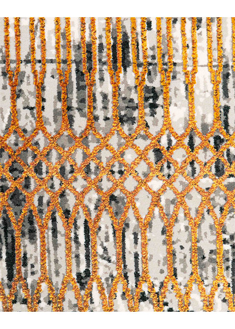 Tapete Vintage Neutro con Diseño de Celosía y Efecto Desgastado