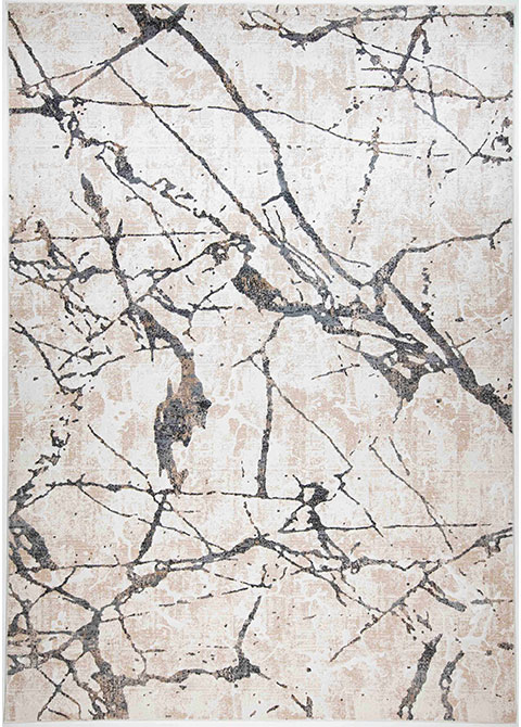 Tapete Moderno Neutro con Diseño Abstracto en Gris Oscuro