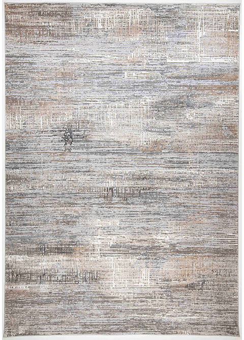 Tapete Moderno Gris con Diseño Abstracto Texturizado