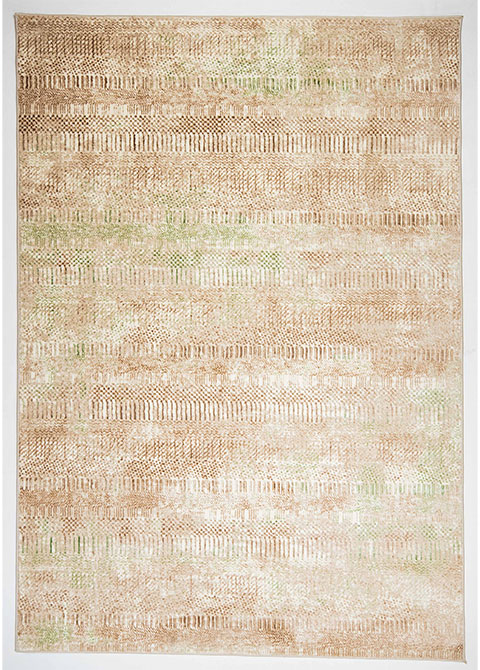 Tapete Moderno Neutro con Diseño Lineal Café