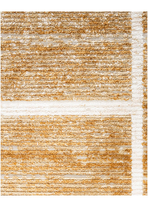 Tapete Moderno Neutro con Diseño Geométrico en Dorado