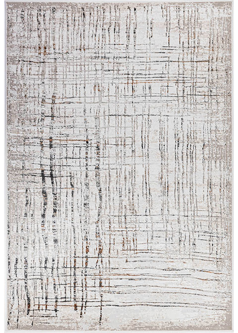 Tapete Moderno Neutro con Diseño Abstracto en Gris Oscuro