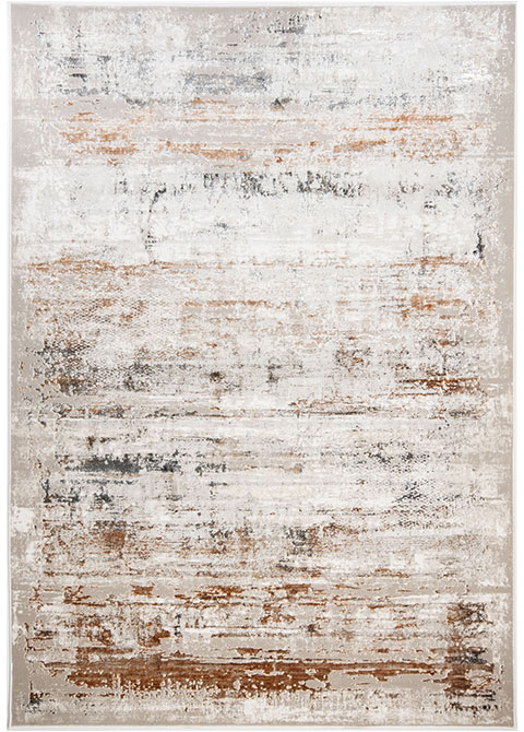 Tapete Moderno Neutro con Diseño Abstracto en Cafe y Gris Oscuro