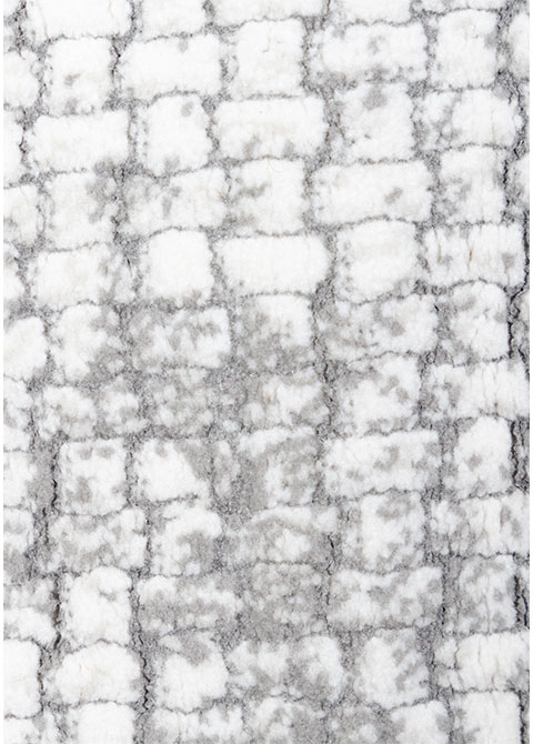 Tapete Moderno Gris con Diseño Texturizado Desgastado