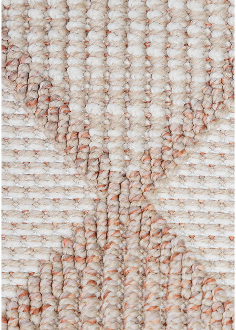 Tapete Moderno Neutro con Diseño de Diamantes en Café