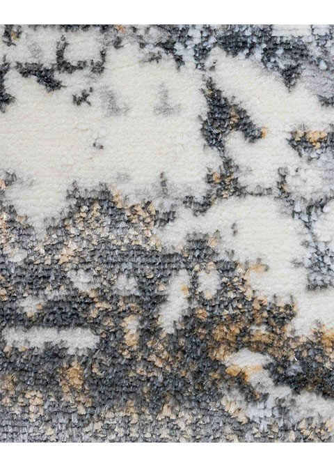 Tapete Moderno Gris con Diseño Abstracto y Textura Suave