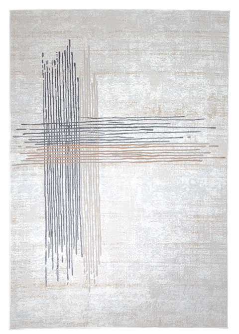 Tapete Moderno Neutro con Diseño Abstracto en Gris Oscuro