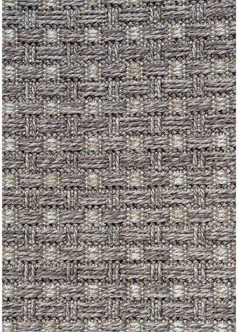 Tapete Moderno Gris con Textura Tejida