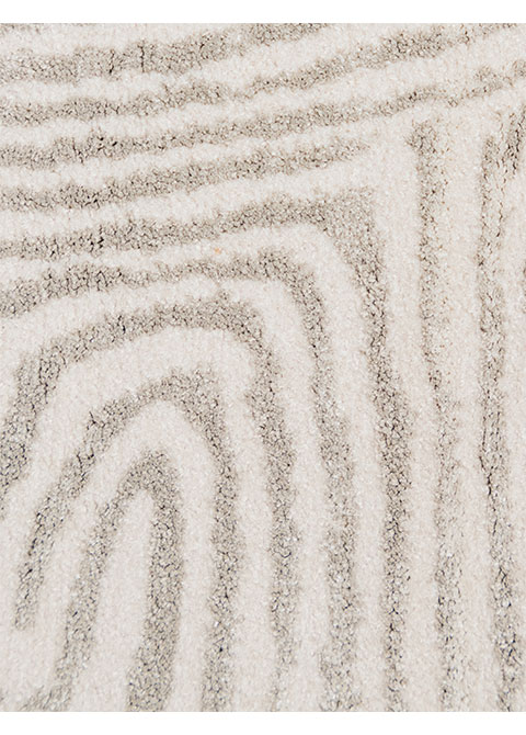 Tapete Moderno Neutro con Diseño Abstracto en Gris para un Espacio Sereno