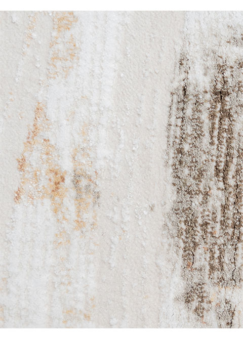 Tapete Abstracto Neutro con Diseño de Pinceladas en Café