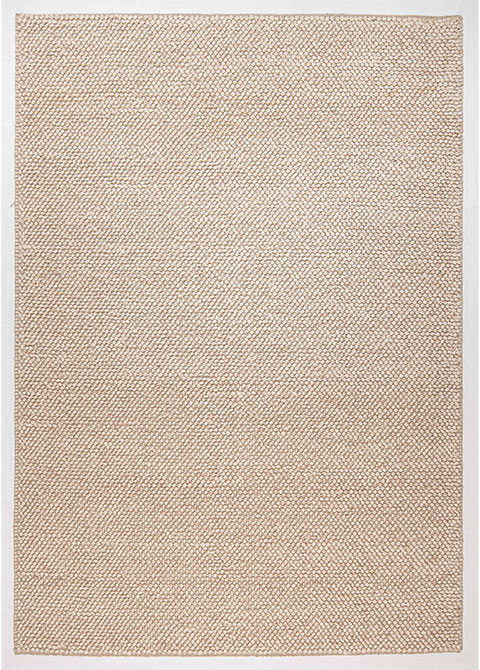 Tapete Texturizado Neutro con Tejido Trenzado
