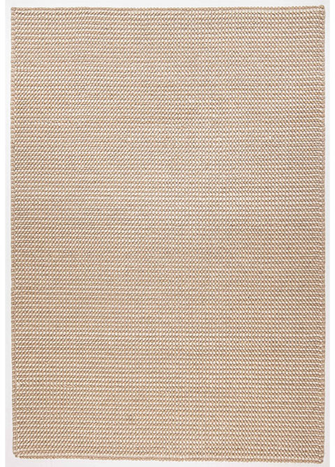 Tapete Texturizado Beige con Tejido Trenzado