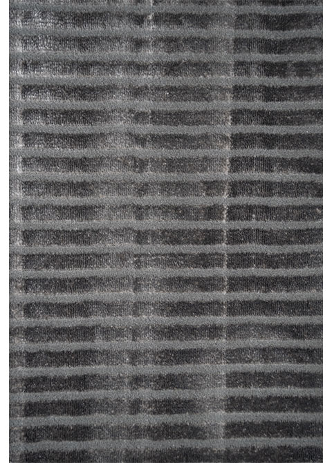 Tapete Moderno Gris con Diseño Geométrico Texturizado