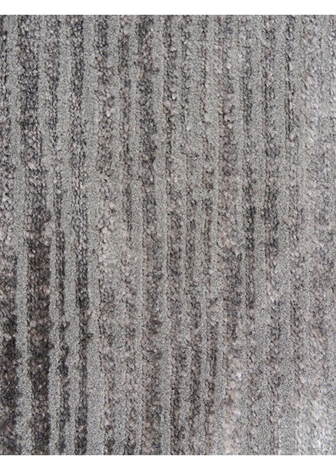 Tapete Moderno Gris Oscuro con Diseño Geométrico Concetrado