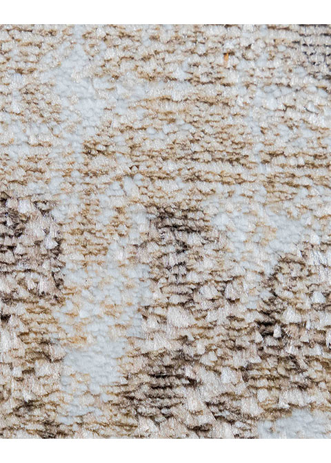 Tapete Moderno Neutro con Diseño Abstracto en Café