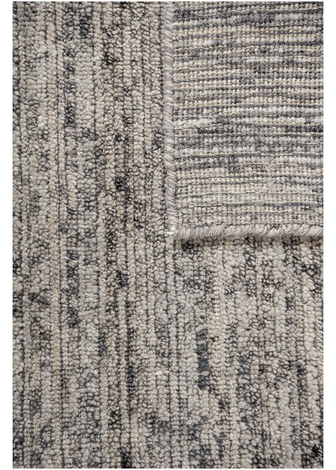 Tapete Texturizado Neutro con Diseño Abstracto en Gris Oscuro