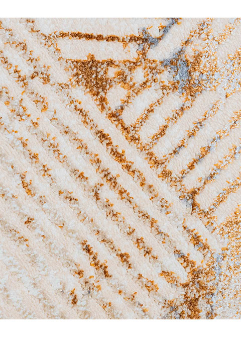 Tapete Moderno Neutro con Diseño Geométrico en Café