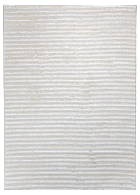 Tapete Texturizado Neutro con Finas Líneas Horizontales para Mayor Confort