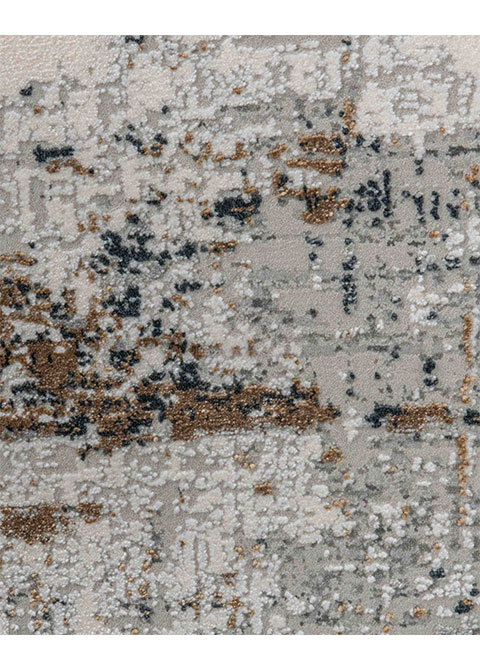 Tapete Moderno Neutro con Diseño Abstracto en Gris Oscuro