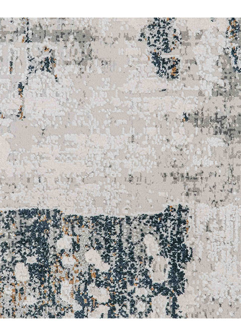 Tapete Moderno Neutro con Diseño Abstracto en Gris Oscuro