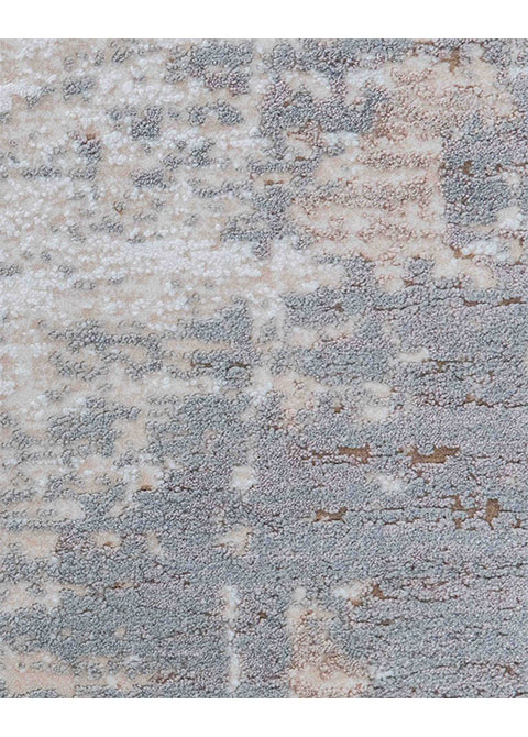 Tapete Moderno Neutro con Diseño Abstracto en Gris