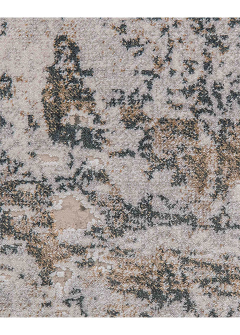 Tapete Moderno Neutro con Diseño Abstracto en Gris Oscuro