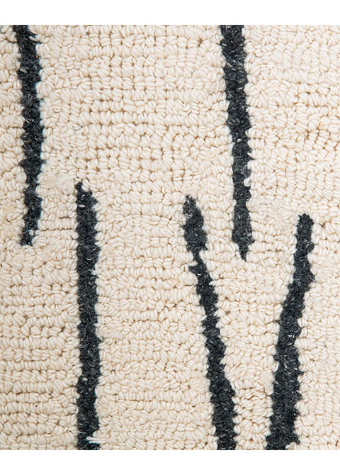 Tapete Moderno Neutro con Diseño Abstracto en Gris Oscuro