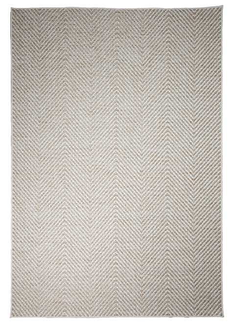 Tapete Moderno Neutro con Diseño Chevron