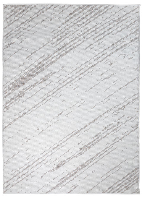 Tapete Moderno Neutro con Diseño Abstracto